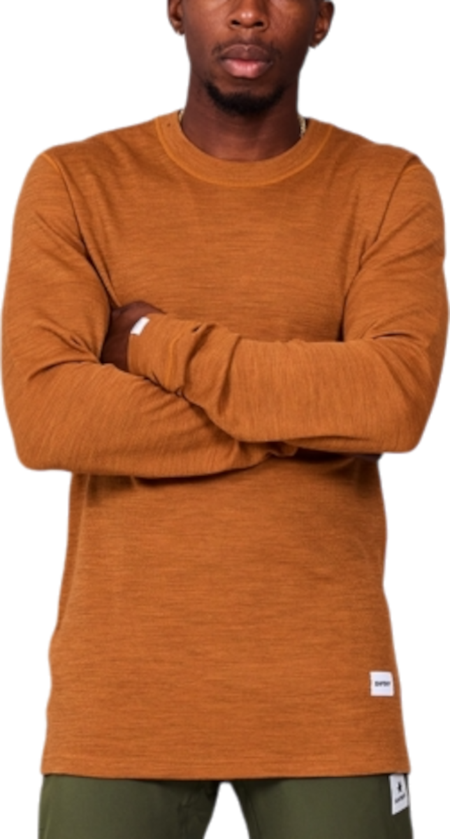 Тениска Saysky Saysky Blaze Merino 195 Long Sleeve T-Shirt Кафяво | mmrls41c4005, 0