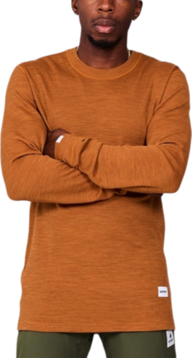 Тениска Saysky Saysky Blaze Merino 195 Long Sleeve T-Shirt Кафяво | mmrls41c4005, 0