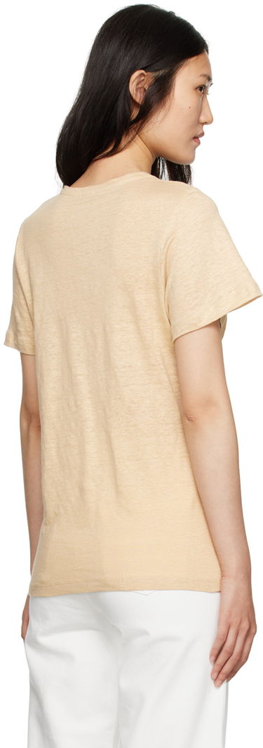 Тениска TOTEME TOTEME Monogram T-Shirt Бежово | 233-5055-253, 2