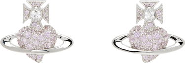 Обеци Vivienne Westwood Vivienne Westwood Agnatha Orb Crystal Earrings Розово | 6201036H-02P621-, 0