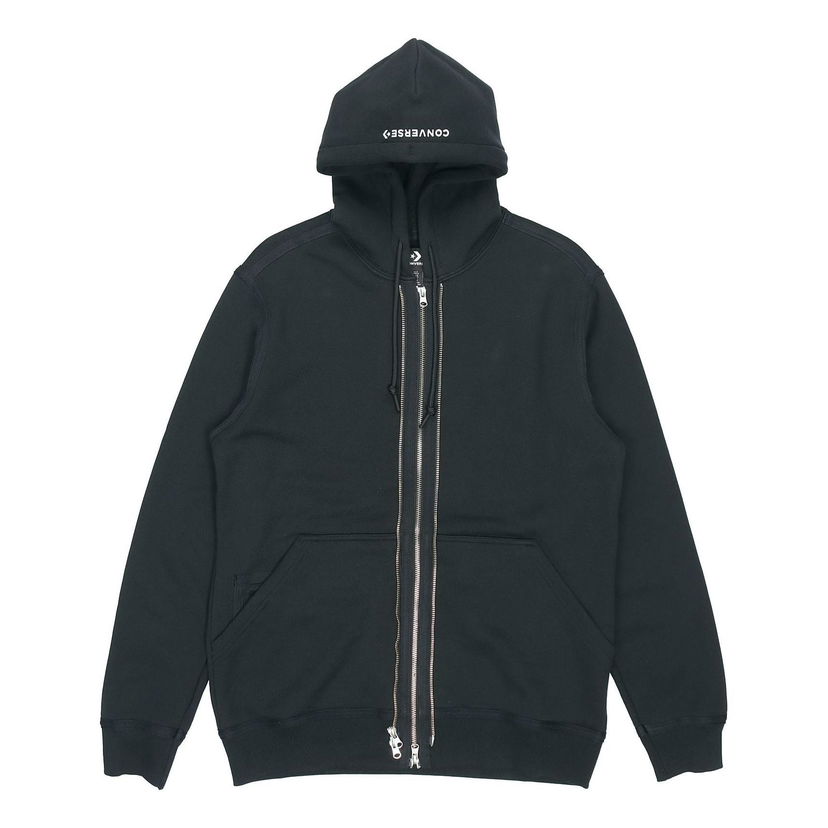 Суитчър Converse Full-Zip Hoodie Черно | 10019463-A01