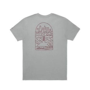 Тениска Allbirds T-Shirt Organic Cotton Graphic Сиво | A11526M, 1