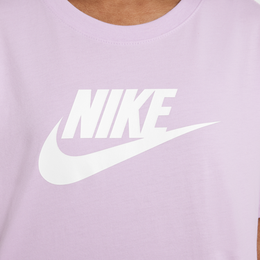 Съкратен топ Nike Nike Sportswear Cropped T-Shirt Лилаво | FZ5548-537, 1