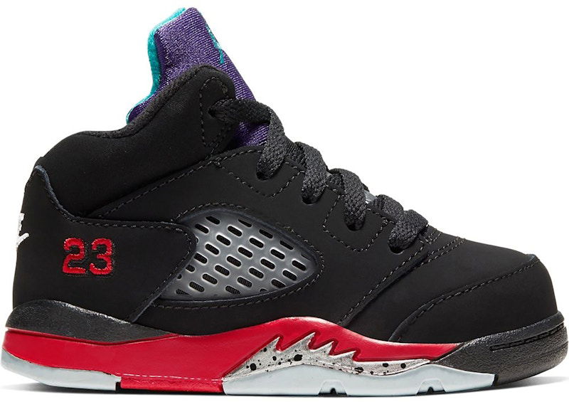 Кецове и обувки Jordan Jordan 5 Retro Top 3 Черно | CZ2991-001, 0