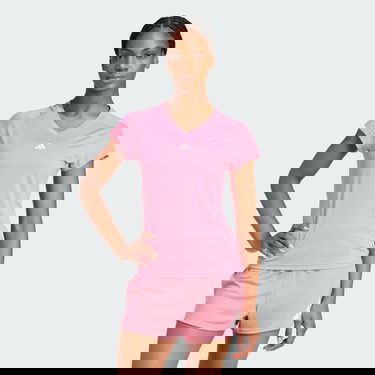 Потник adidas Performance AEROREADY Train Essentials V-Neck T-Shirt Розово | JN4661, 0