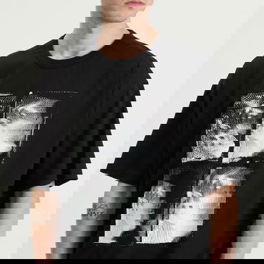 Тениска YMC YMC Triple Faces T-Shirt, Size Small Черно | P6ZAD-01, 5
