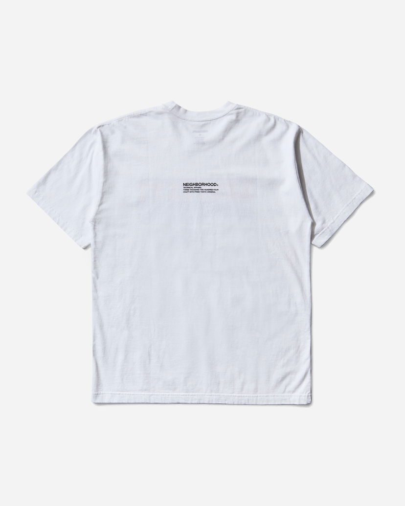 Тениска Neighborhood NH 251 Spot SS-10 Tee Бяло | 251PCNH-ST15S WHITE