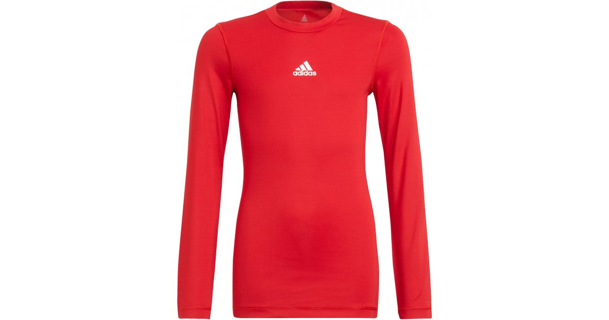 Тениска adidas Originals Techfit Long Sleeve T-Shirt Червено | h23154, 1