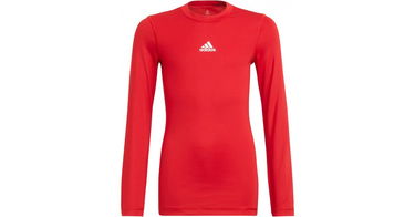 Тениска adidas Originals Techfit Long Sleeve T-Shirt Червено | h23154, 1