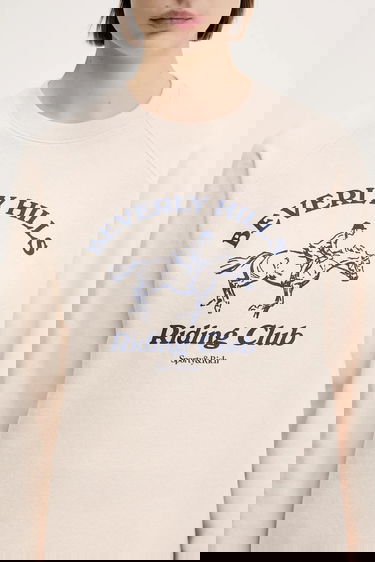 Суитчър Sporty & Rich Sporty & Rich BH Riding Club Soft Sweatshirt Бежово | ST082626255CR01, 3