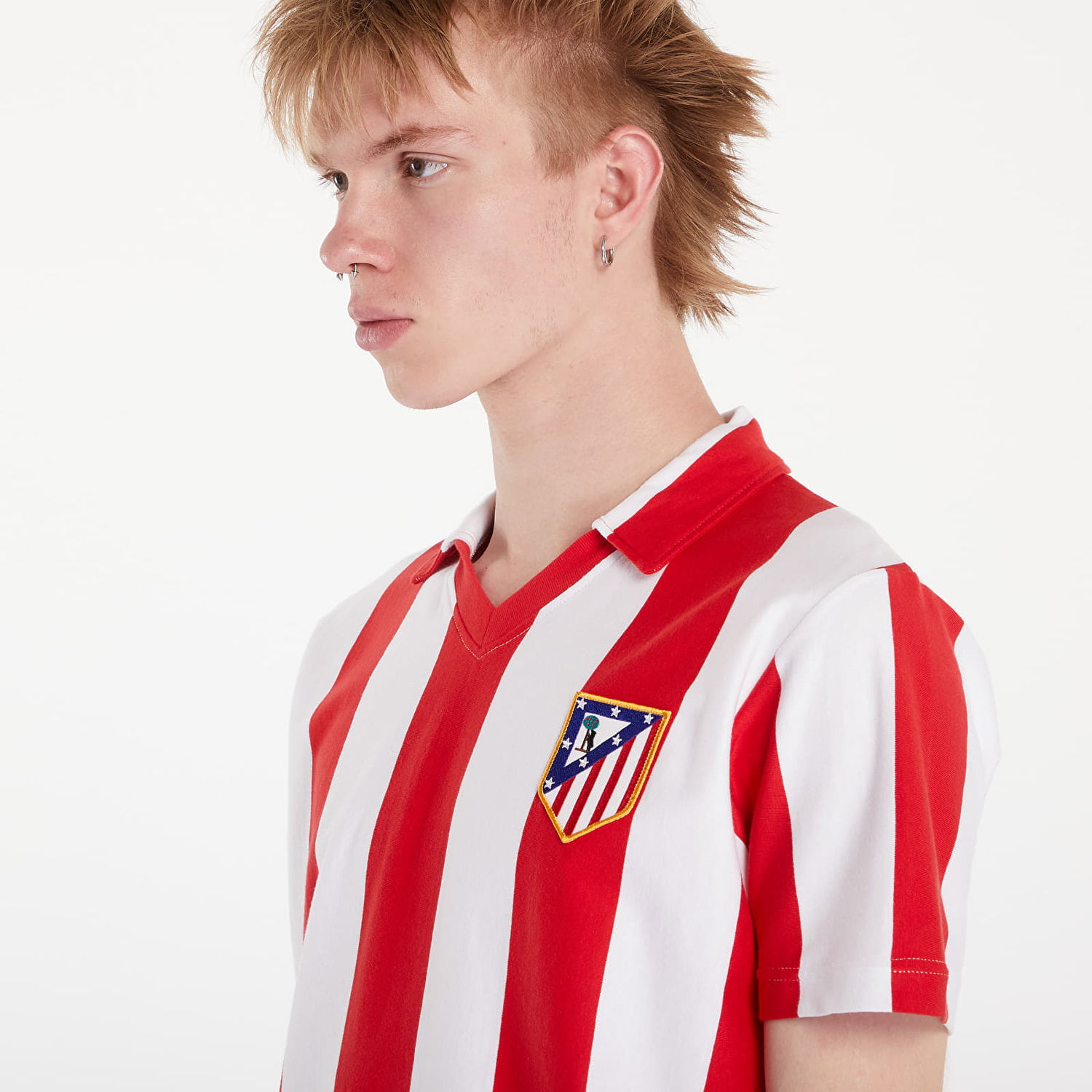 Фланелка COPA Atletico de Madrid 1985 - 86 Retro Football Shirt Red/ White Червено | 278-015, 1