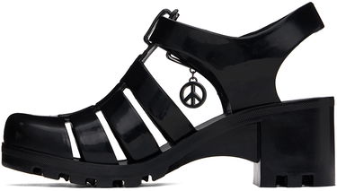 Дънки Moschino Moschino Jeans Jelly Heeled Sandals Черно | 3213 3289, 2
