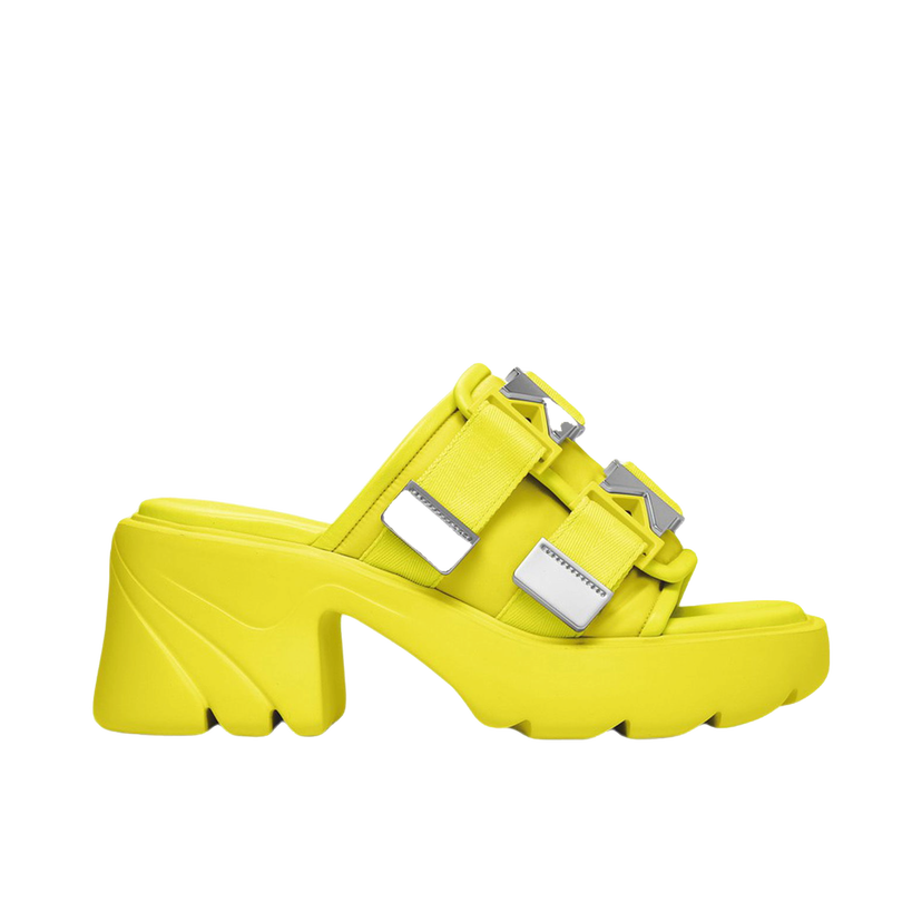 Кецове и обувки Bottega Veneta Flash Platform Sandals Жълто | 690033V0DS27278