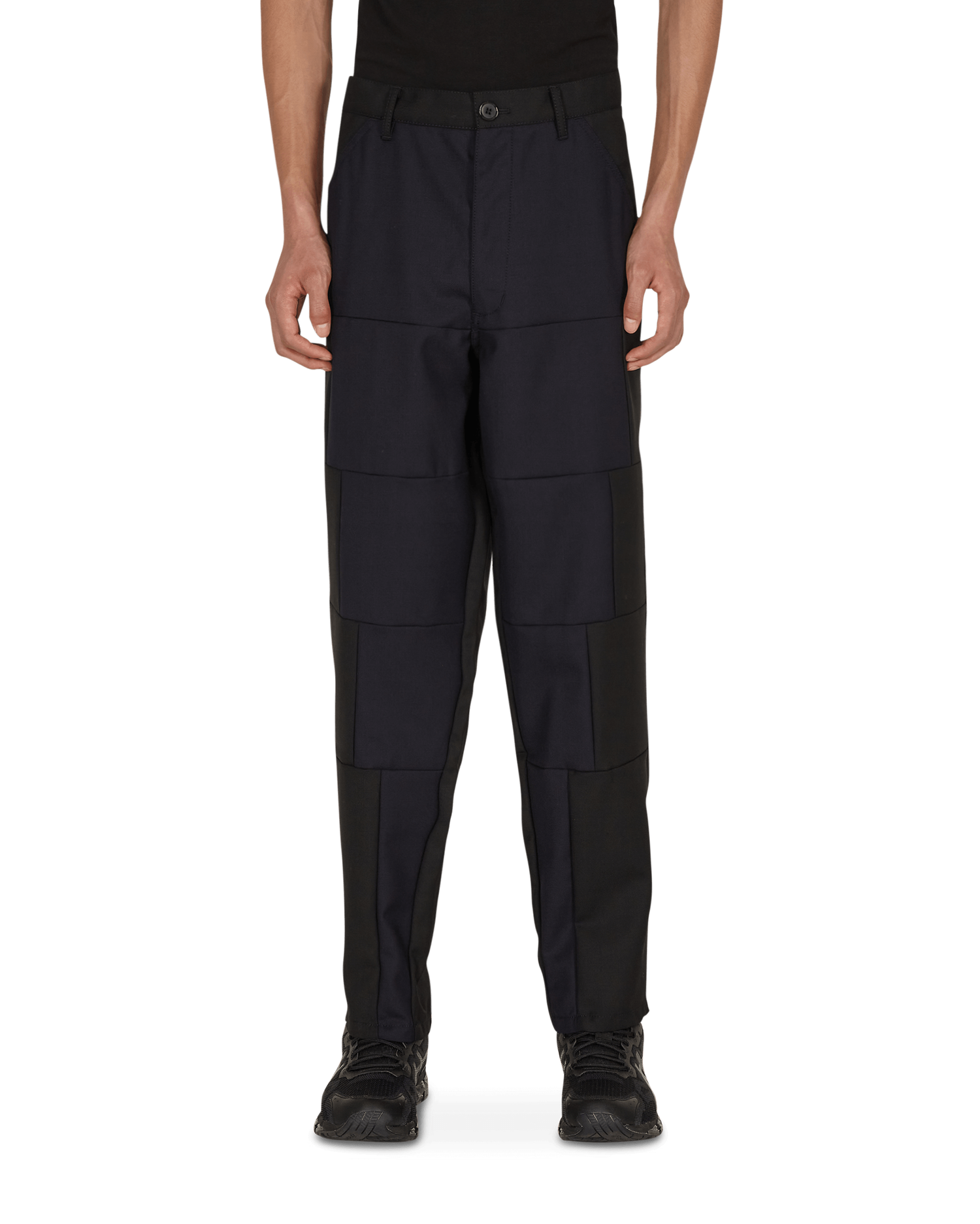 Панталони Comme des Garçons Patchwork Trousers Черно | FH-P002-W21 1, 1