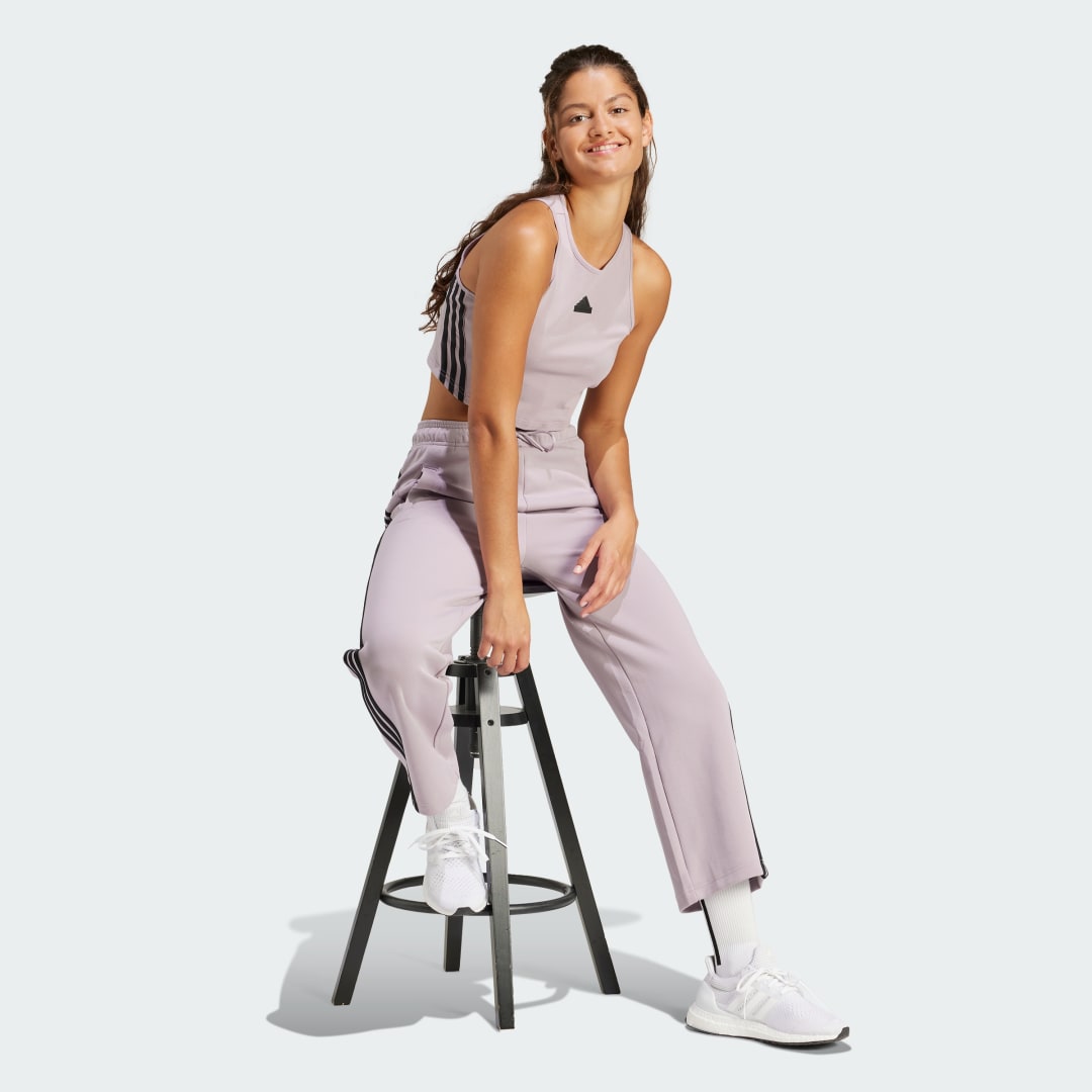 Тениска adidas Performance Future Icons 3-Stripes Tank Top Лилаво | IS3636, 1