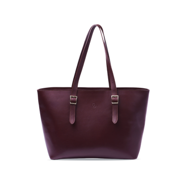 Голяма пазарска чанта Vasky Vasky Lisa Bordeaux Leather Tote Bag Бургунди | A-3223-214-F, 0