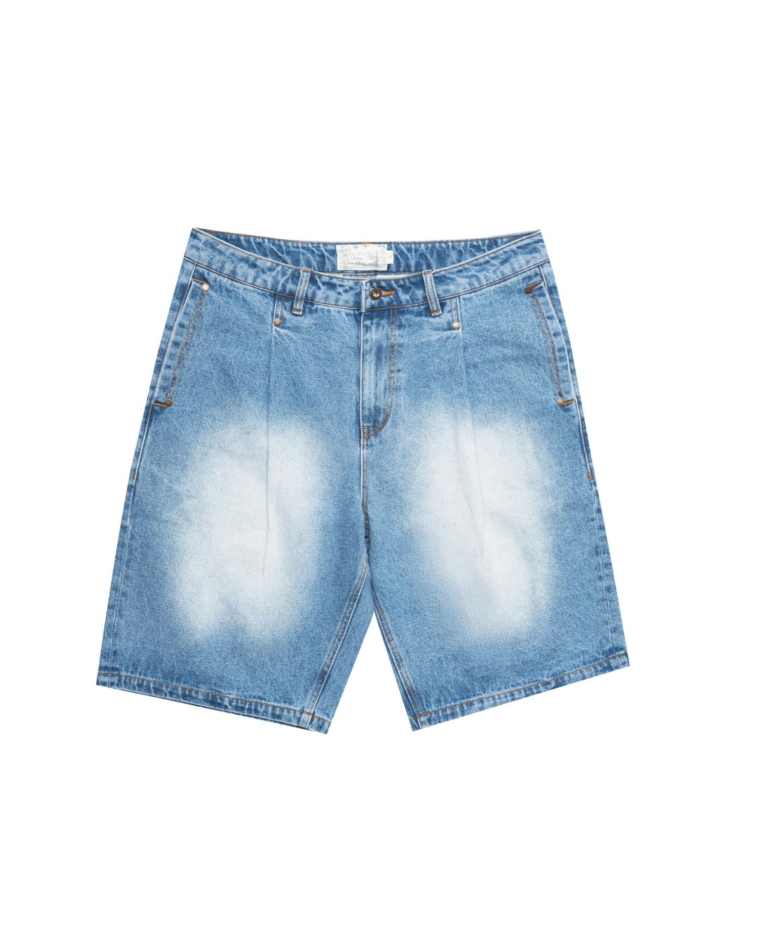 Къси панталони Dime Dime Pleated Denim Shorts Синьо | DIME2SP2514BLU, 0