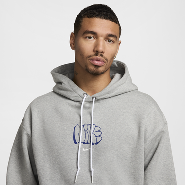 Суитчър Nike Fleece Hoodie With Hood Сиво | HQ4181-063, 4