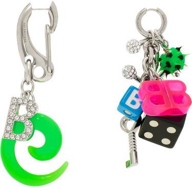 Ключодържатели Balenciaga Pigalle Collector Single Earring Металик | 806245 TZM1Z, 2