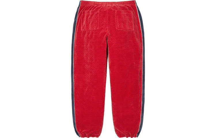 Спортни панталони Supreme Velour Track Pants Червено | DB5794