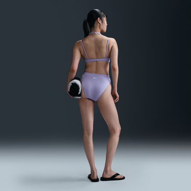 Бански Nike Essential High-Waist Bikini Bottoms Лилаво | DH9951-515, 2