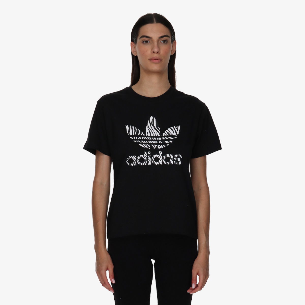 Тениска adidas Originals Black Graphic T-Shirt Черно | II0911, 0