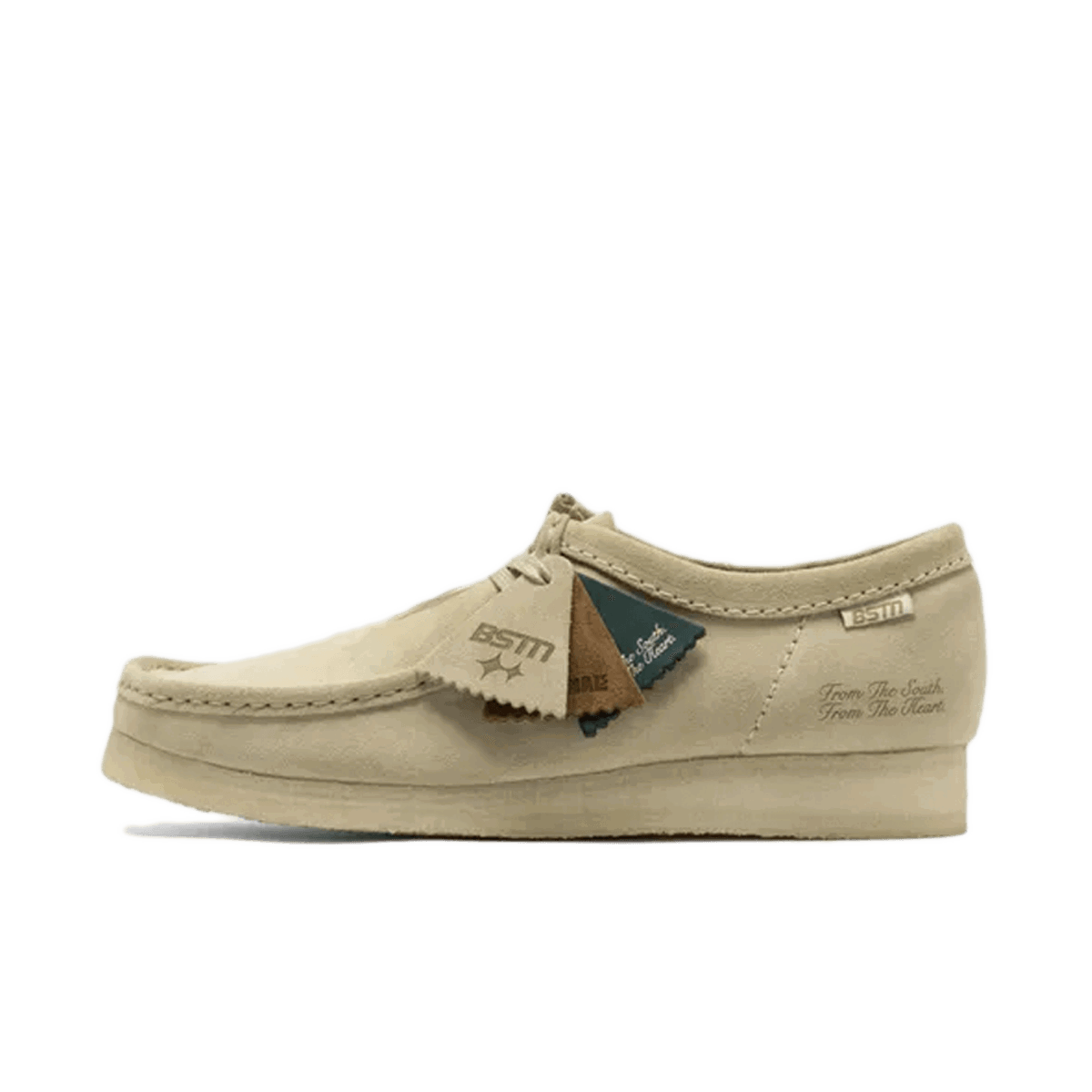 Кецове и обувки Clarks BSTN x Wallabee Low "Maple Interest" Бежово | 26180461, 0