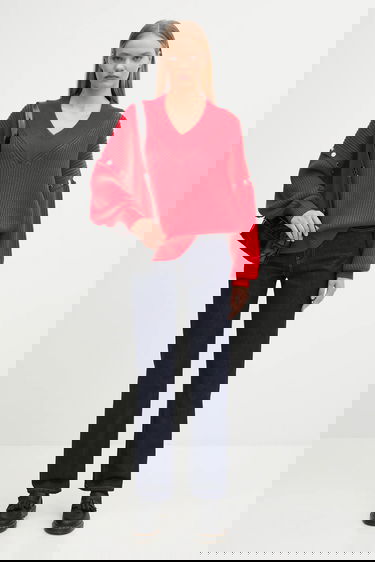 Дънки Carhartt WIP Noxon Pant high waist straight leg Тъмно синьо | I031920.102, 4