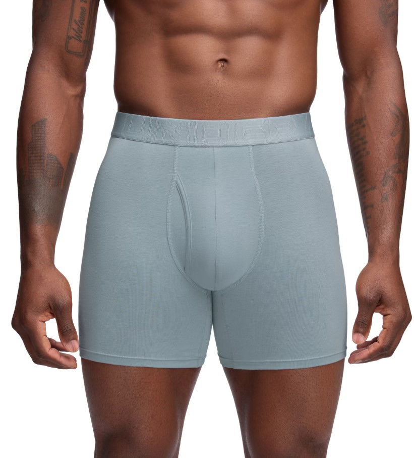 Боксерки Under Armour Under Armour Performance Cotton 6" Boxer Briefs - 3-Pack Сиво | 1383889-465, 0