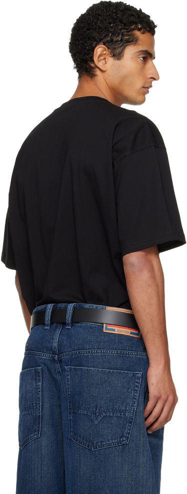 Тениска Diesel Shark Jaw Print T-Shirt Черно | A19617-0PLAT-9XX, 2