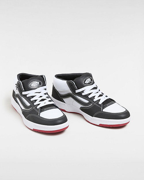 Кецове и обувки Vans Zahba Mid Shoes (black/white/red) Unisex Black, Size 6 Черно | VN000CBSBWT, 1