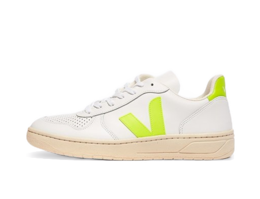 Кецове и обувки Veja V-10 Leather Бяло | VX022086