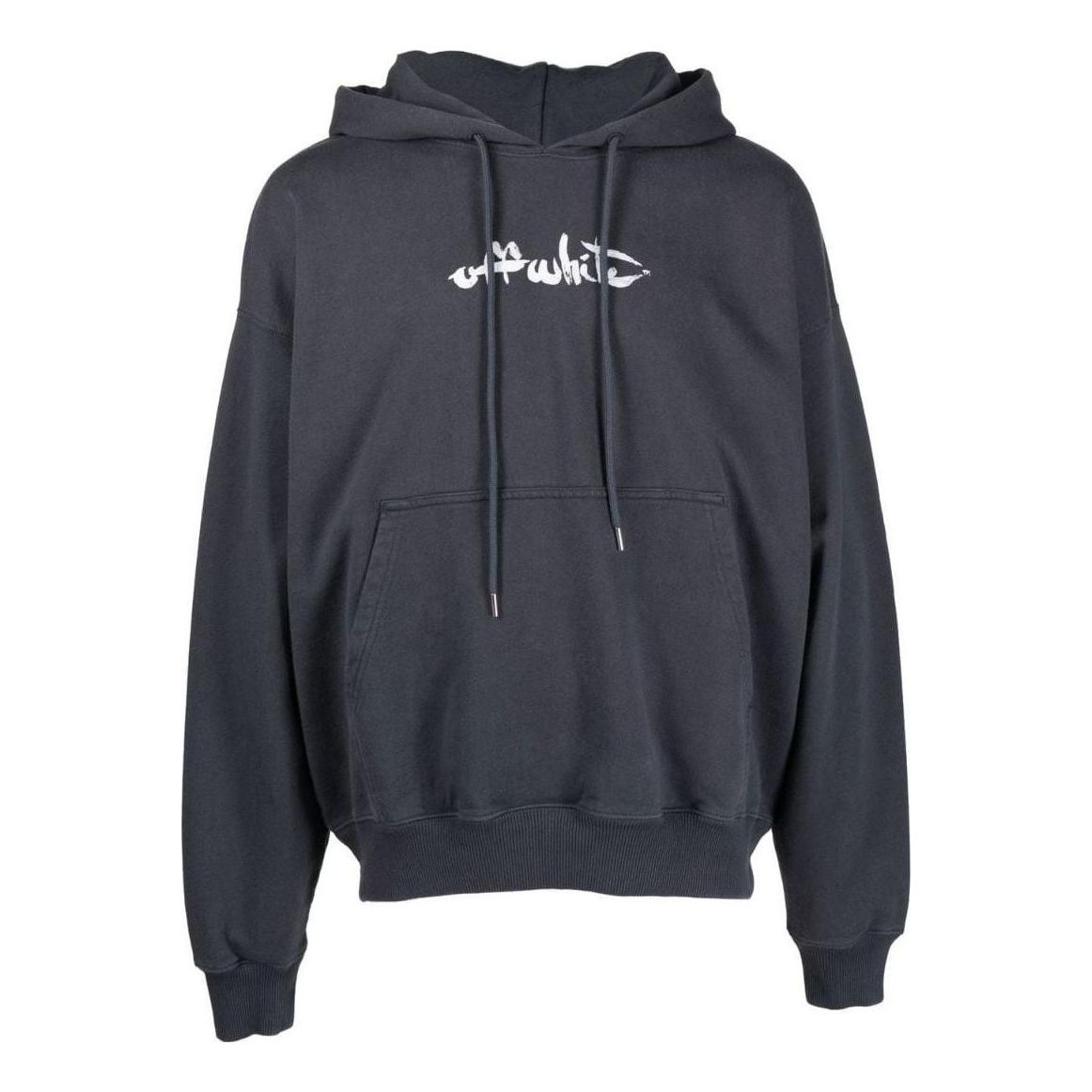 Суитчър Off-White Off-White FW22 Logo Hoodie Сиво | OMBB085F22FLE0054601, 0