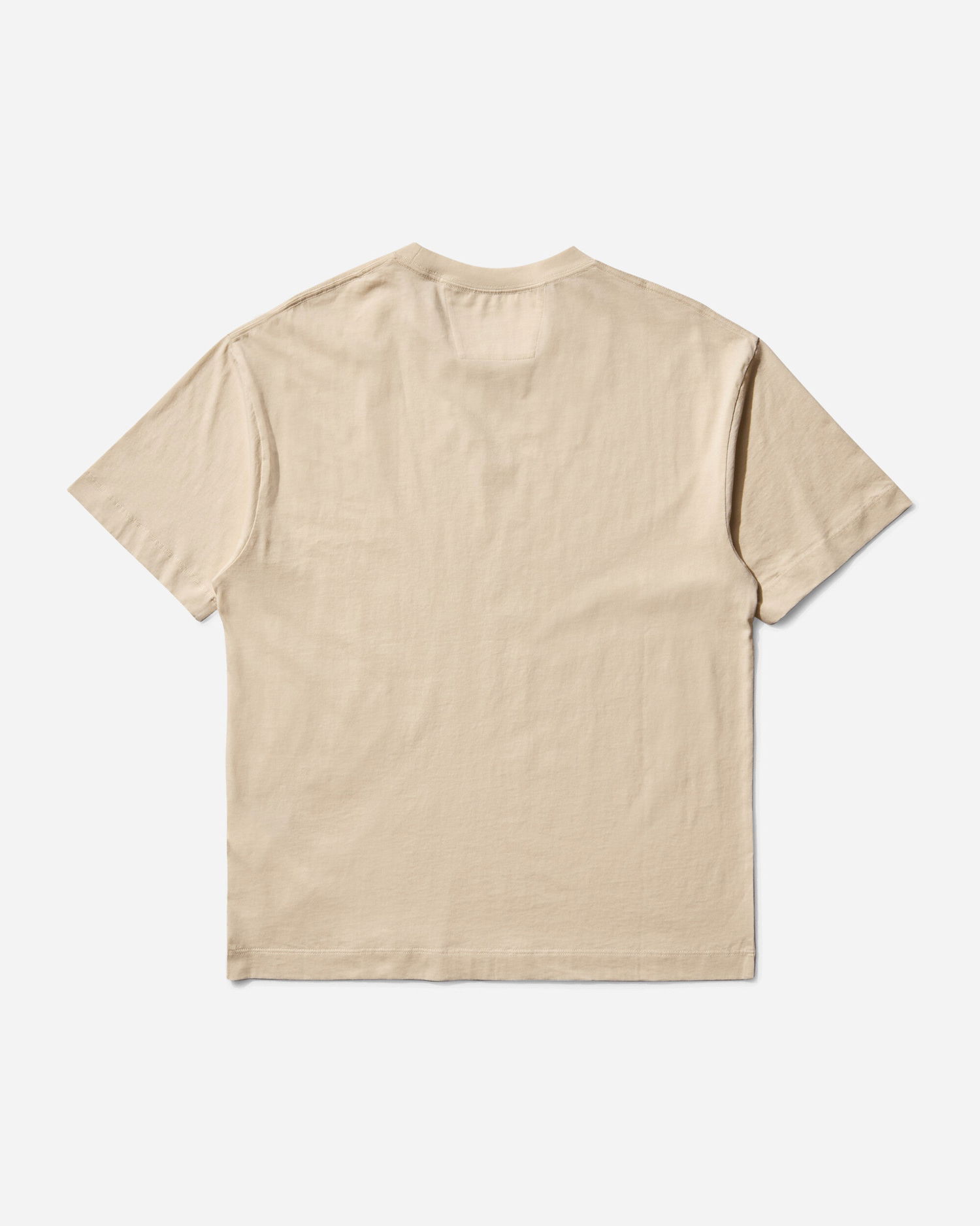 Тениска C.P. Company 30/1 Jersey Graphic T-Shirt Бежово | 19CMTS105A-005100W 402, 0