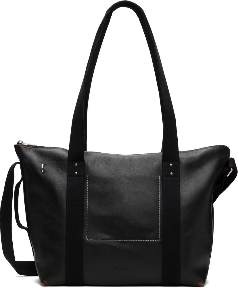 Голяма пазарска чанта Rick Owens Rick Owens Concordians Trolley Tote Черно | RA02E0761 LGET