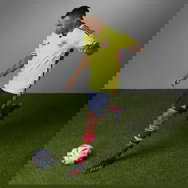 Фланелка adidas Originals Colombia 22 Authentic Home Jersey Жълто | HB9172, 5