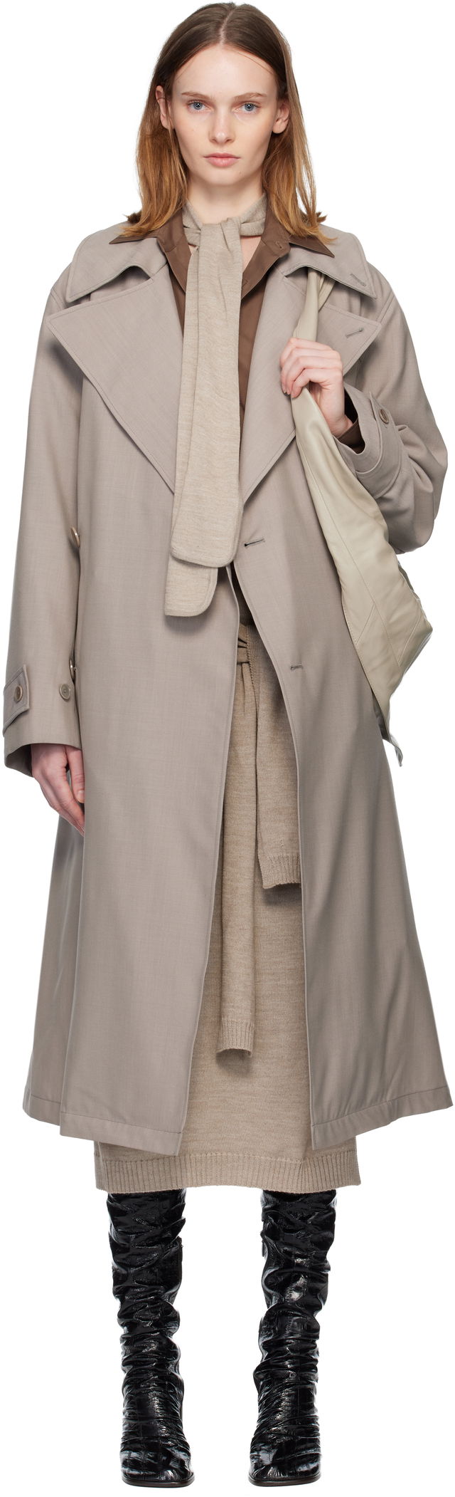 Detachable Lining Trench Coat