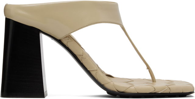 Bottega Veneta Marella Thong Heeled Sandals