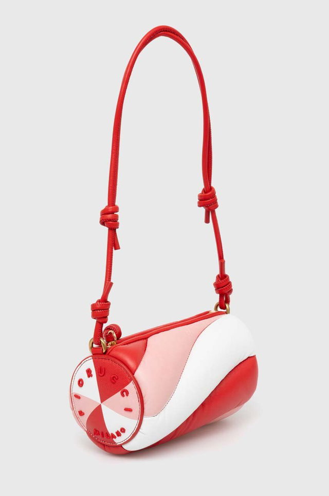 Tricolor Mini Mella Leather Handbag