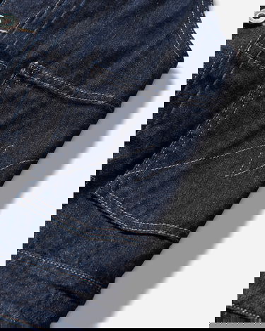 Облекло Neighborhood Button-Front Utility Denim Apron Тъмно синьо | 252ZANH-AC01 INDIGO, 3