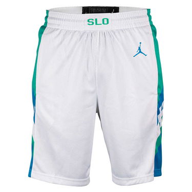 Къси панталони Jordan FIBA Slovenia Limited Home Shorts Бяло | SV0049-100, 1