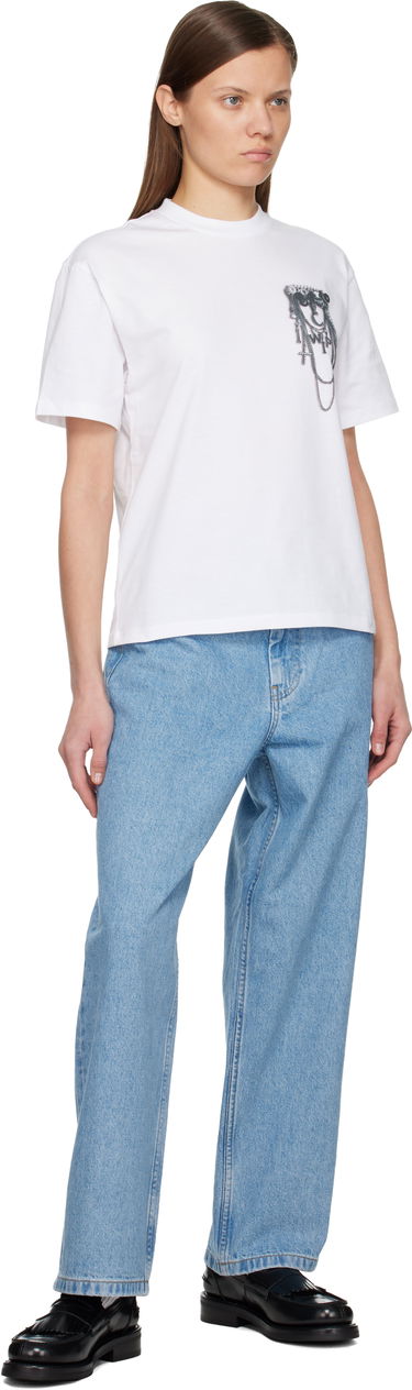 Тениска Carhartt WIP Work In Progress Inverted Charm T-shirt Бяло | I036030 02XX, 3