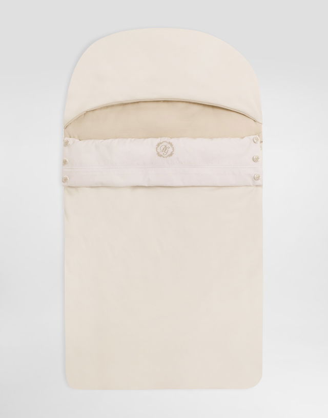 Dolce & Gabbana Interlock Baby Nest with Logo and Polka Dots
