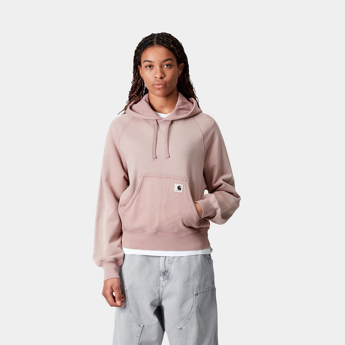 Суитчър Carhartt WIP Hooded Hudson Sweatshirt Розово | I035137_8, 0