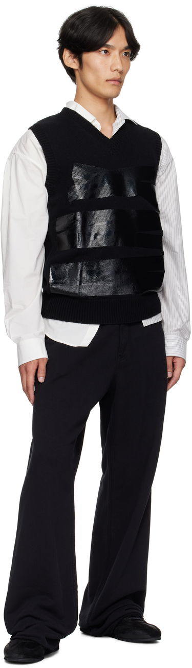 Жилетка Maison Margiela MM6 Maison Margiela Taped Knit Vest Черно | SH2FB0022 M13167, 3
