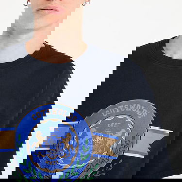 Тениска Rhude Rhude Cotswold Crest T-Shirt Черно | RHPF25TT060120027, 2