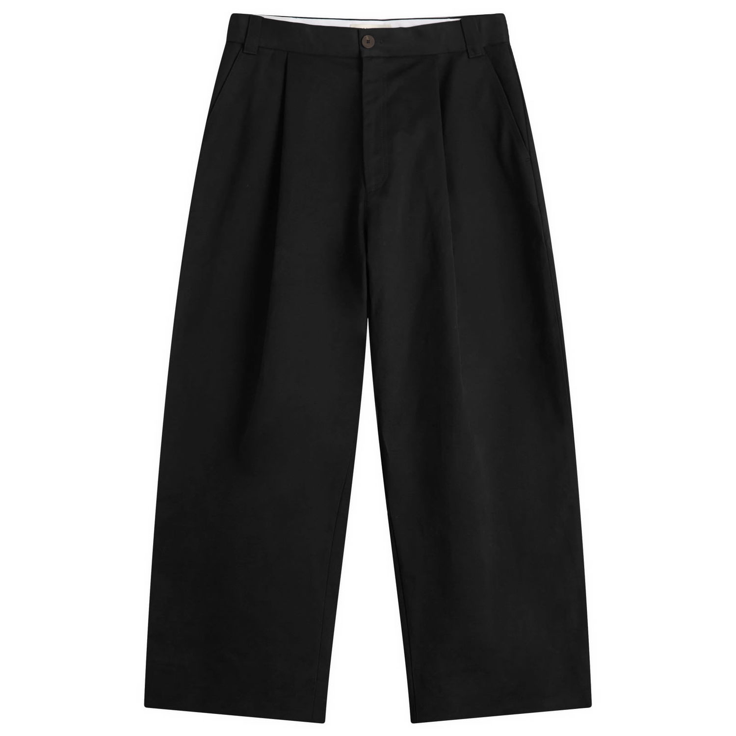 Панталони Studio Nicholson Studio Nicholson Pant, Size Large Черно | SORTESNM-1248-BLK, 1