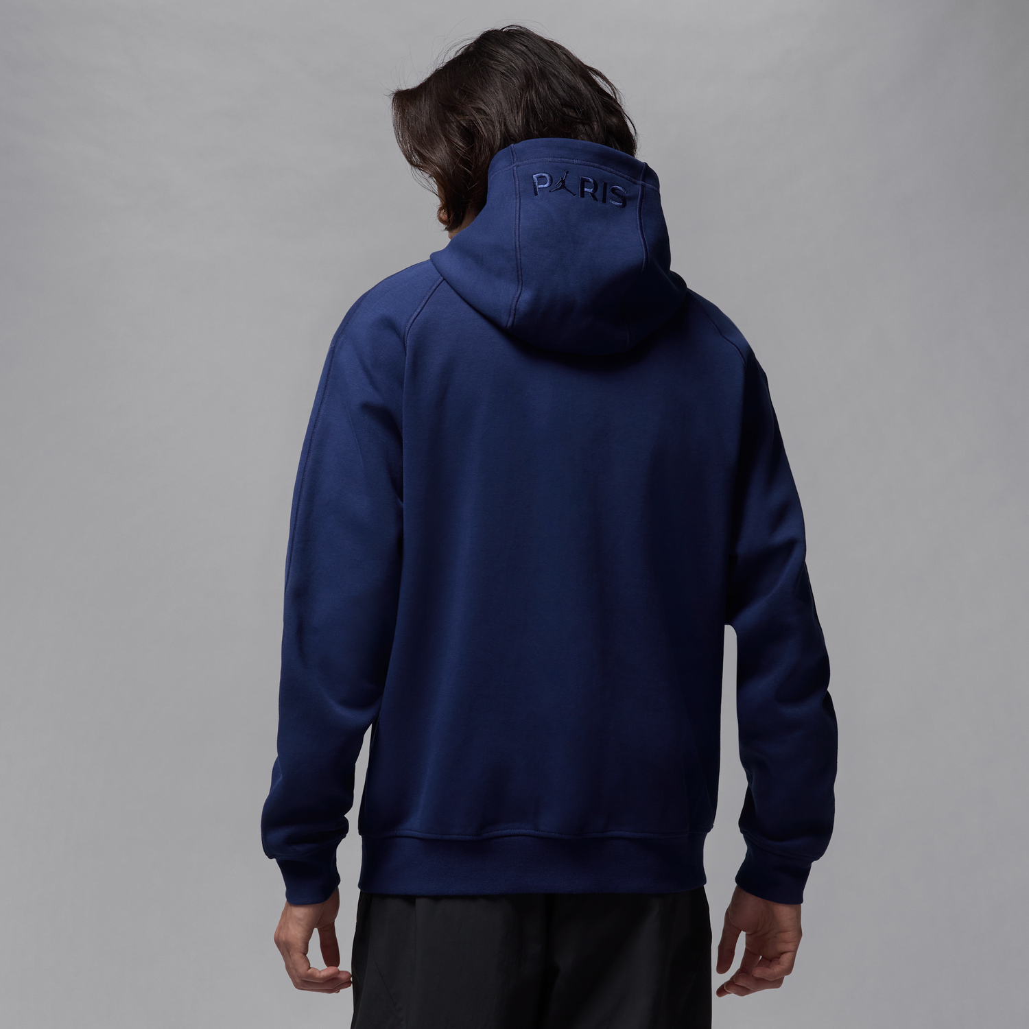 Суитчър Nike Paris Saint-Germain Full-Zip Fleece Hoodie Тъмно синьо | HQ2198-492, 1