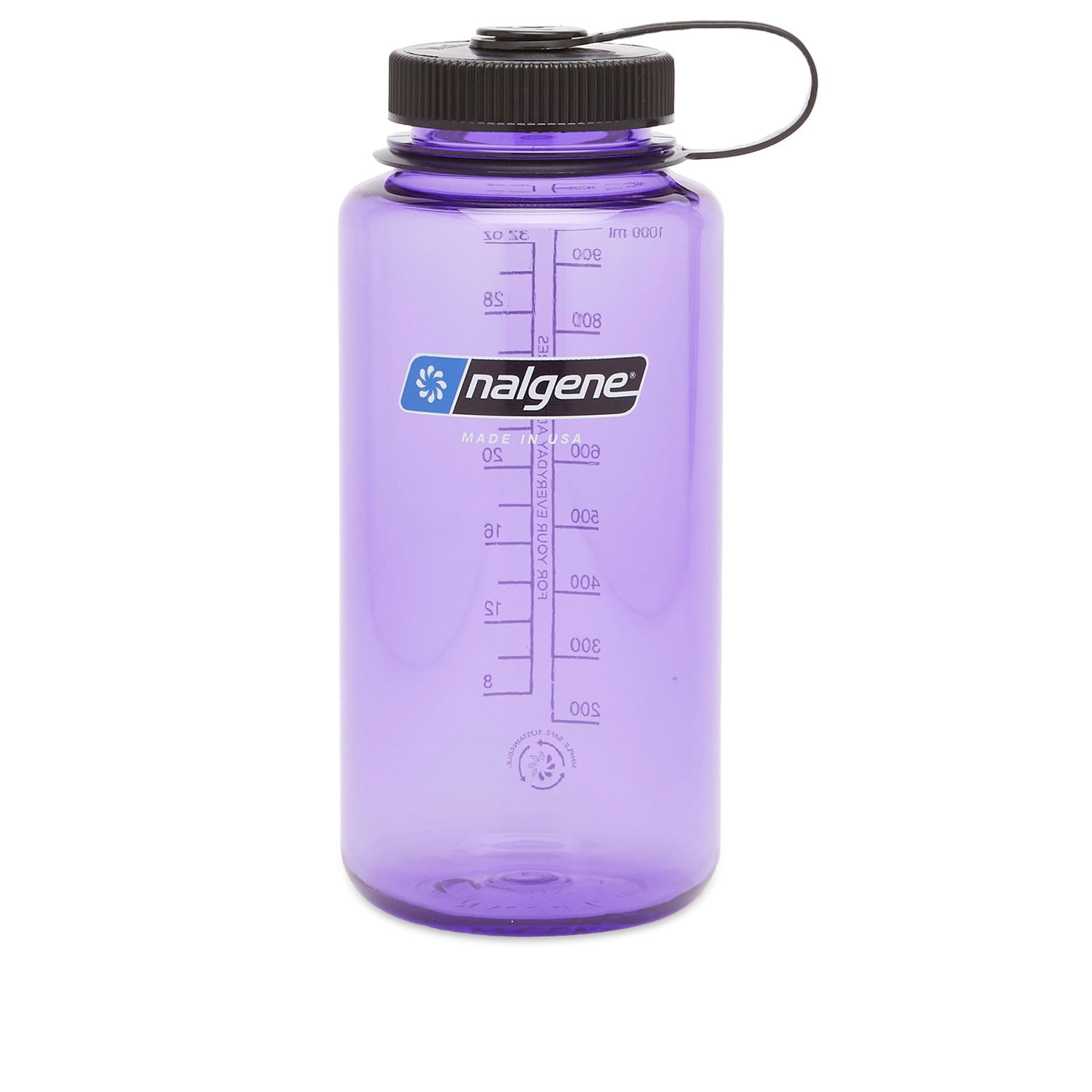 Бутилки за пиене Nalgene Wide Mouth Tritan Sustain Water Bottle 1L Лилаво | N2020-3832, 0