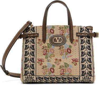 Дамска чанта Valentino Valentino Garavani Antibes Small Shopping Tote Бежово | 6W2B0R20KDG, 0